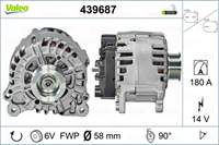 ALTERNATOR 12V 180A TOUAREG V6 TDI