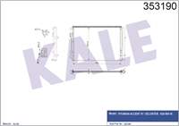 KLIMA RADYATORU ACCENT BLUE 1,4 BENZINLI 2011> RIO 1,4 2011>