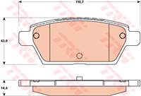 ARKA FREN BALATASI MAZDA 6 T 2.3 03-08