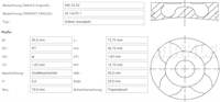 MOTOR PISTON SEGMAN P806 P807 EXPERT EVASION C8 JUMPY DW10ATED4 (2,0HDI 16V) / (85,60MM) / (0,50 FARKLI)