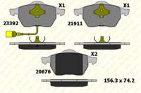 ON FREN BALATASI A3 1,8T 01>03 TT 1,8 00> GOLF IV 1,8T 97> 2,3 V5,2,8 V6 4 MOTION BORA 1,8T