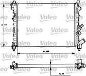 MOTOR RADYATORU LAGUNA I 1,8 / 2,0 MEKANIK KLIMASIZ (560X414,5X28)