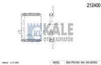 MOTOR RADYATORU PRO 827 (9157) YM INTC, (AB) / (AL / BRZ)