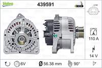 ALTERNATOR 12V 110A MEGANE II 1,4 / 1,6 03> (TG11C060) TEK FIS