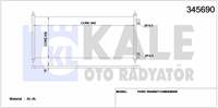 KLIMA RADYATORU (KONDANSER) TRANSIT V184 2.0TDCI / 2.4 TDCI 00>06