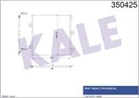 KONDENSER (KLIMA) RADYATORU RENAULT TRUCK MIDLUM 2000 SONRASI