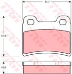 ARKA FREN DISK BALATA ESCORT VI / VII 1,8 16V / 2,0 16V 90>01 KIA SEPHIA 1,5 / 1,6 / 1,8 93>97 ATE TIPI