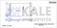 MOTOR SU RADYATORU A.T ASTRA J 10>19 A16XER - B16XER CRUZE (J300) CRUZE (J305) F16D 580×398X16