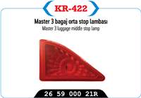 STOP LAMBASI BAGAJ ORTA (3,STOP) MASTER III