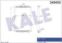 MOTOR SU RADYATORU DAF XF 105 (CERCEVESIZ) / (MT)