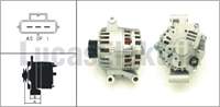 ALTERNATOR 12V 95A TRANSIT 2,4I V184 IV 2,0DI / 2,4DI 00> NORMAL KASNAK