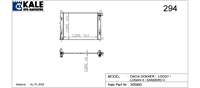 MOTOR RADYATOR CLIO IV CAPTURE SYMBOL SANDERO LOGAN LODGY DOKKER 0,9TCE 1,2 16V 1,5DCI 1,6 12MM (510X401X12) / (1 SIRA ALB SISTEM)