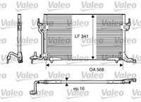 KLIMA RADYATORU P306 PARTNER XSARA XSARA II ZX BENZINLI