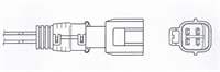 OKSIJEN SENSORU COROLLA AURIS 1,6 BENZINLI 2007-2012 (OZA642 EE4 / 01)