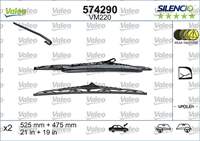 VALEO SILENCIO VM220 (X2) / (525+475 MM) AUDI A3 (96>03)