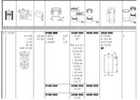 PISTON SEGMAN P206 P307 PARTNER II BERLINGO II C4 C5 II P308 P3008 P5008 DV6 (1,6HDI 16V) FOCUS CMAX 1,6TDCI (75,50MM) / (0,50 FARKLI) EURO4 MOTOR