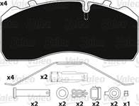 DISK FREN BALATASI MERCEDES BENZ ATEGO MAN M2000 19,5 JANTLAR ICIN