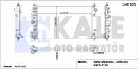 MOTOR RADYATORU (678x398x26) INSIGNIA 2,0T OTOMATIK