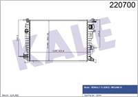 MOTOR RADYATORU FLUENCE 1,5DCI ( 630×368x26 )