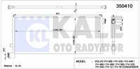 KONDENSER (KLIMA) RADYATORU VOLVO FH 400 540 2001 SONRASI / FH 16 400 700 1993 SONRASIFH 16 II 2012 SONRASI