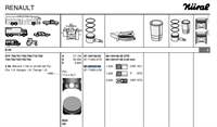 MOTOR PISTON SEGMAN KANGOO CLIO TWINGO 1,2I D7F (69mm) / (050)