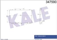 MOTOR SU RADYATORU HONDA ACCORD 2,4 2003 2008 OTOMATIK VITES