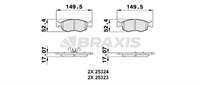 FREN BALATASI ON PANDA 1.2 12>  DUCATO 130 11>14 YPSILON 1.2 11>