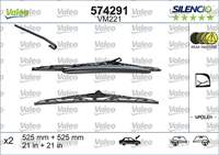 VALEO SILENCIO VM221 (X2) / (525+525 MM) AUDI A4 (95>99)