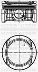 MOTOR PISTON+SEGMAN KOMPLE STD (72,5MM) ASTRA J – INSIGNIA A – MOKKA – MERIVA B A14NET – CORSA E –