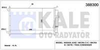 KLIMA RADYATORU (KONDANSER) NISSAN JUKE 2010-> MICRA K12 KASA 2003-2010 NOTE 2006-2012 (630×348×16)