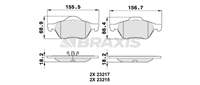 ON FREN BALATASI LAGUNA III 2.0 / 2.0T 16V / 1.5DCI / 2.0DCI 10 / 07>LAGUNA 2.0 16V / 3.5 V6 / 2.0DCI / 3.0DCI