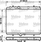 RADYATOR P307 00>XSARA 01 05 C4 04> 2,0HDI (AC+KLIMASIZ+MEK) / (562,8X378X27)