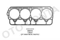 SILINDIR KAPAK CONTASI LPGLI ARACLAR 1,80mm CIFT TARAFI METAL TAKVIYELI M131 1,6