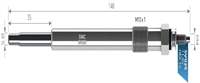 KIZDIRMA BUJISI 11,5V BOXER III JUMPER III 22DT PUMA (2,2HDI 16V) 06>14 DUCATO III 2,2JTD 100PS 06>14 TRANSIT V184 00>06 MONDEO III 2,0TDCI / 2,4TDCI V347 2,2TDCI / 2,4 TDCI 06>14