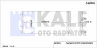 KLIMA RADYATORU DUSTER 1.6 16V / 1.5DCI 06 / 10>