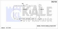 MOTOR SU RADYATORU TOYOTA COROLLA AE92 KASA 1988 1992 MANUEL VITES (667X325X16)