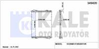 SU RADYATORU SCANIA P,G,R,T SERILER K SERI (CERCEVESIZ) / (MT) 2004 VE SONRASI