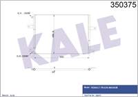 KONDENSER (KLIMA) RADYATORU RENAULT TRUCKS MAGNUM E,TECH 2000 SONRASI