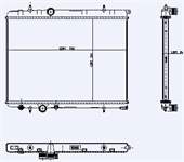 SU RADYATORU P307 P206 C4 C4 (B7) DS4 XSARA II XSARA PICASSO (TU5JP4)1,6 16V OTOMATIK P206 TU3JP