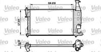 MOTOR SU RADYATORU MEKANIK PARTNER BERLINGO TU3 2 TU3JP (1,4 8V) / (ALT HORTUM YERI SEGMANLI) / (610X377X23)