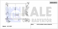 MOTOR SU RADYATORU COROLLA 2002 2007 AVENSIS 2002 2007 OTOMATIK VITES (600X350X16)