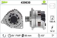 ALTERNATOR 12V 180A BOXER BOXER III JUMPER III 3,0HDI DUCATO DAILY 3,0JTD (FG18S022)