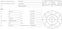 MOTOR PISTON SEGMAN P806 P807 EXPERT EVASION C8 JUMPY DW10ATED4 (2,0HDI 16V) / (85,00MM) / (STD)